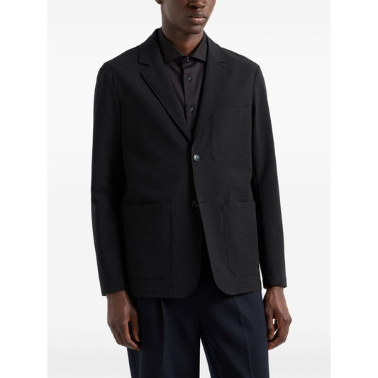 Emporio Armani Jackets Black Jackets Emporio Armani