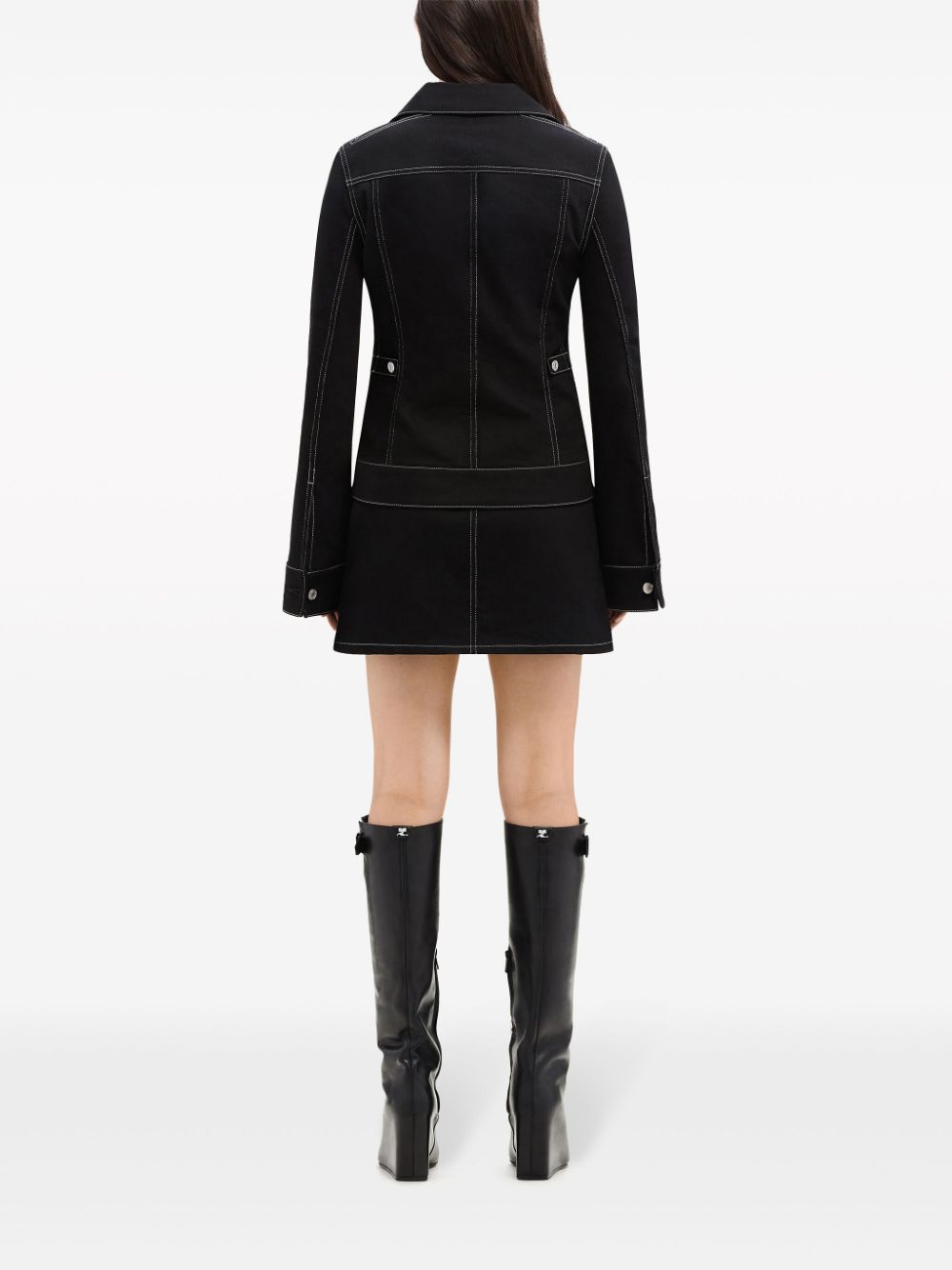 COURREGES PRE Coats Black