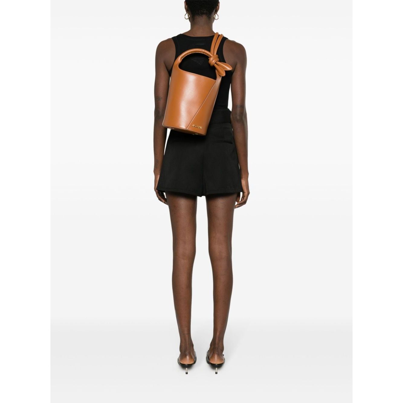 JACQUEMUS Bags.. Leather Brown Shoulder JACQUEMUS