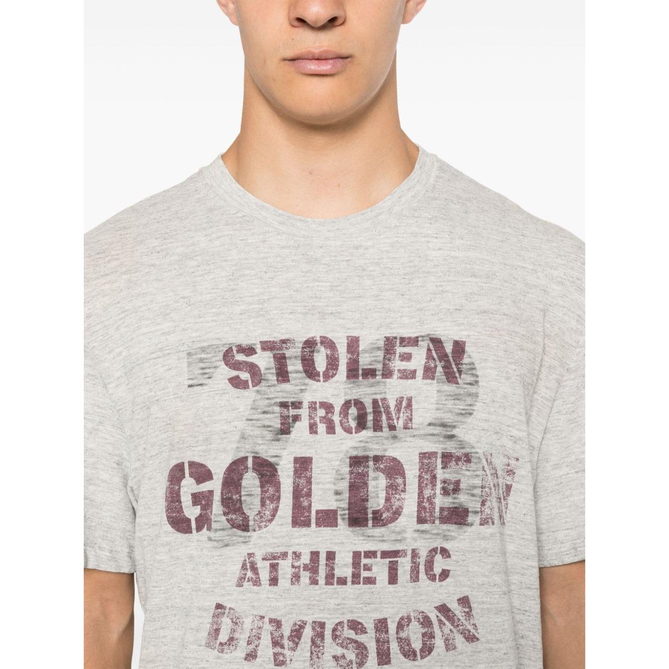 Golden Goose T-shirts and Polos Grey Topwear Golden Goose