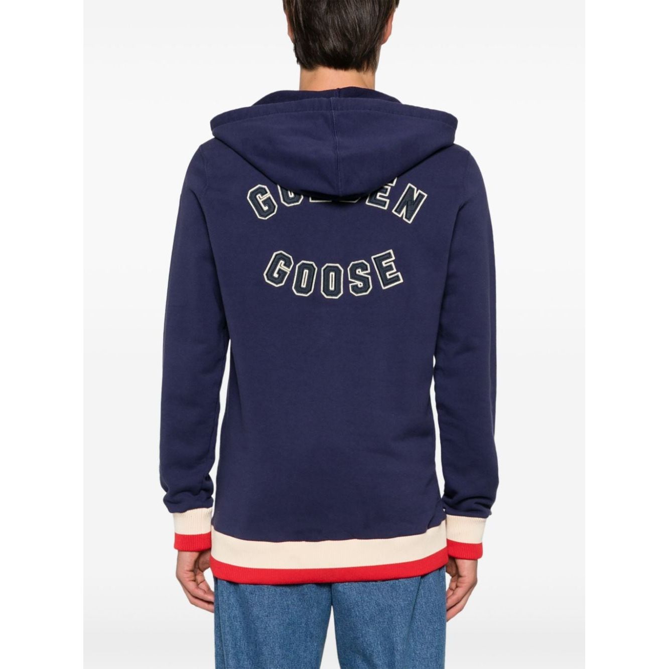 Golden Goose Sweaters Blue Topwear Golden Goose