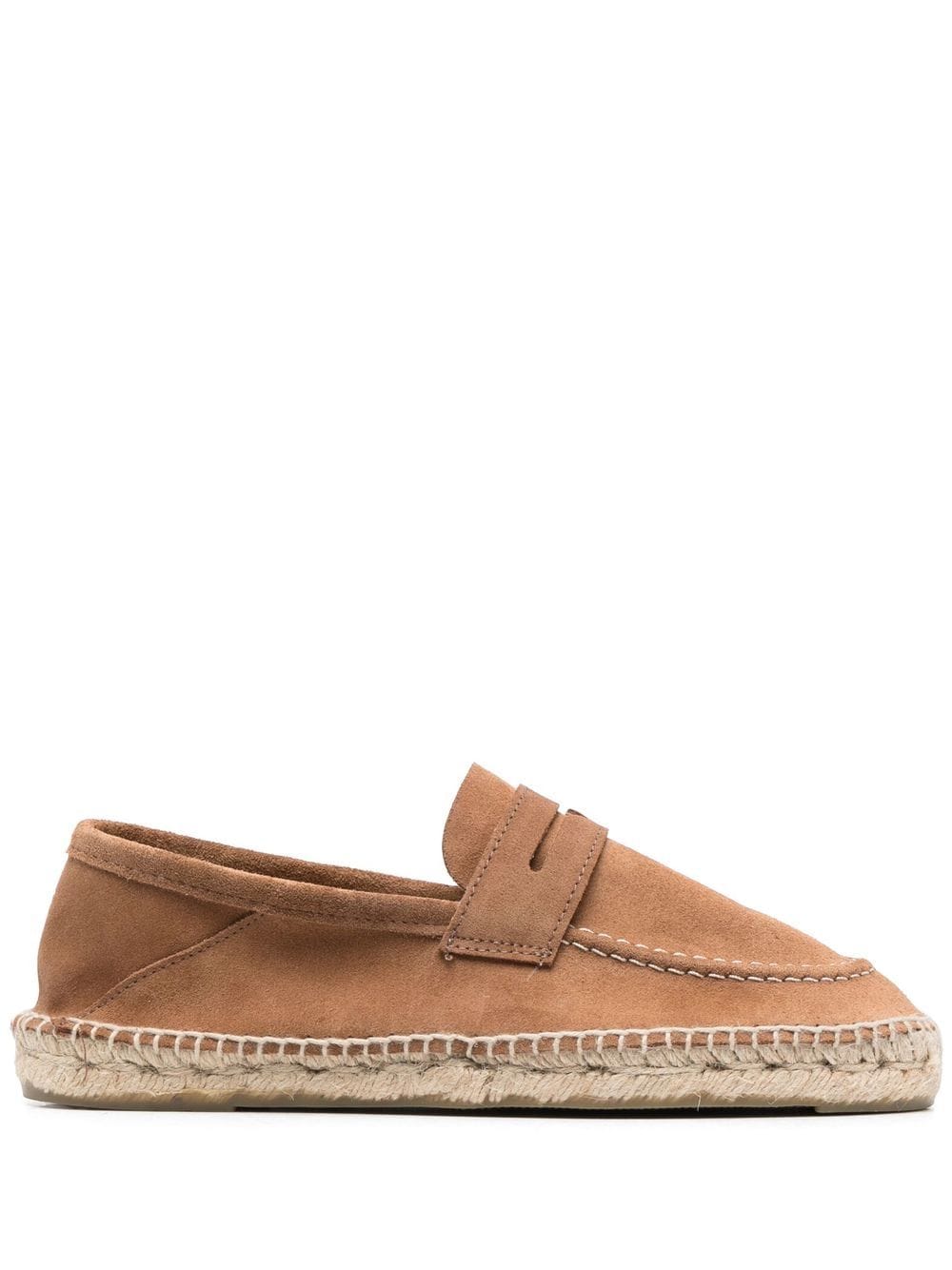 MANEBI Flat shoes Brown Moccasins Manebi