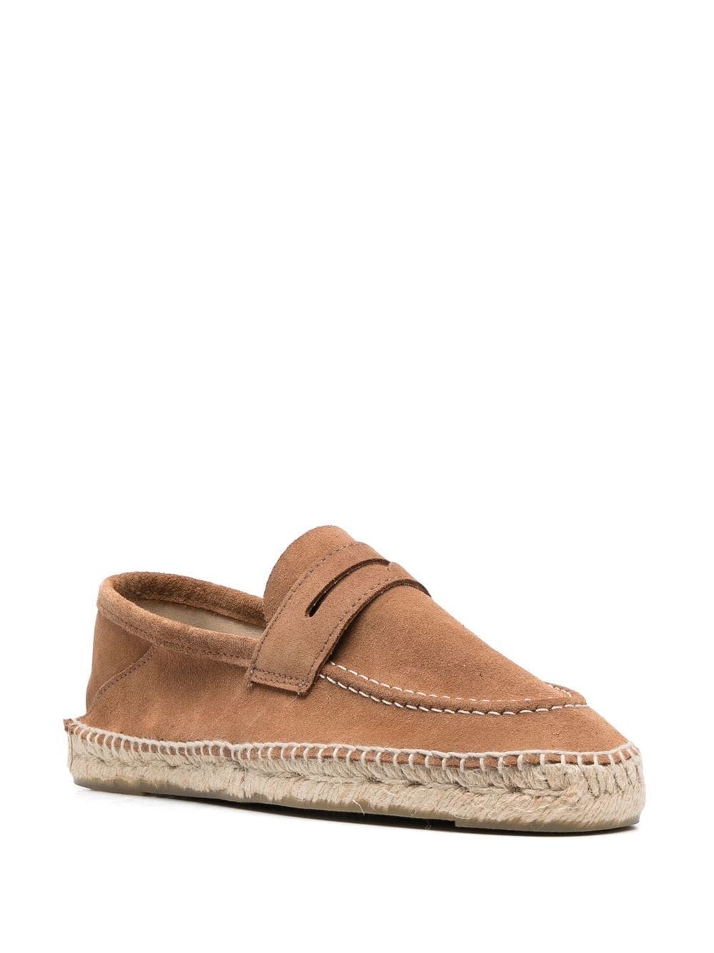 MANEBI Flat shoes Brown Moccasins Manebi