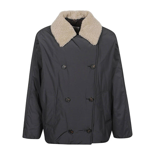 Brunello Cucinelli Coats Grey Jackets Brunello Cucinelli