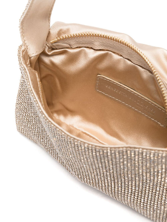 Benedetta Bruzziches gold-tone crystal embellishment Bag Clutches Benedetta Bruzziches