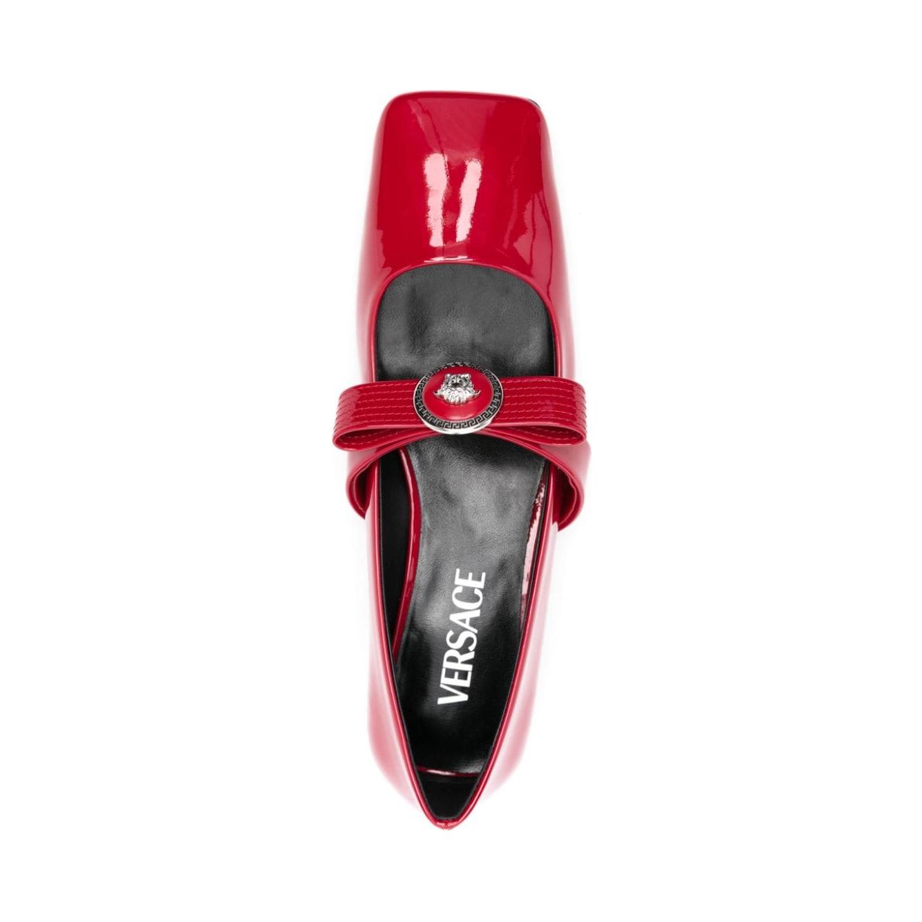 Versace Flat shoes Red Flat Shoes Versace