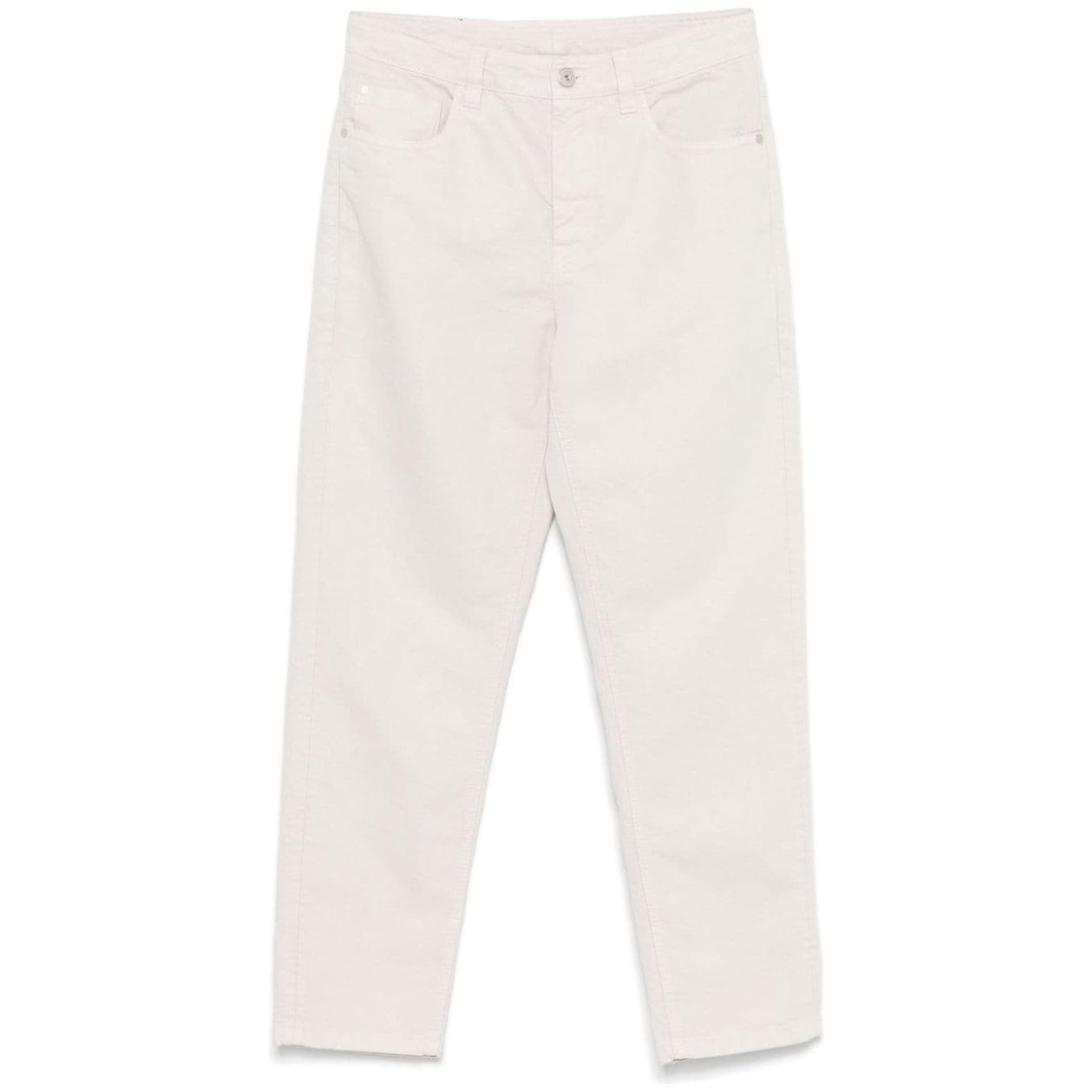 Brunello Cucinelli Trousers White Trousers Brunello Cucinelli