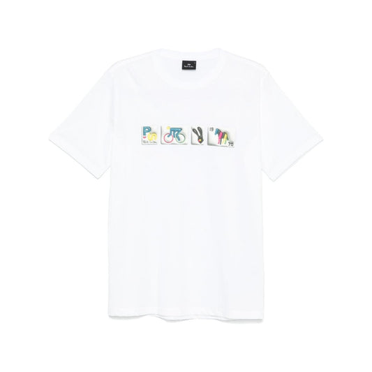 Paul Smith T-shirts and Polos White Topwear Paul Smith