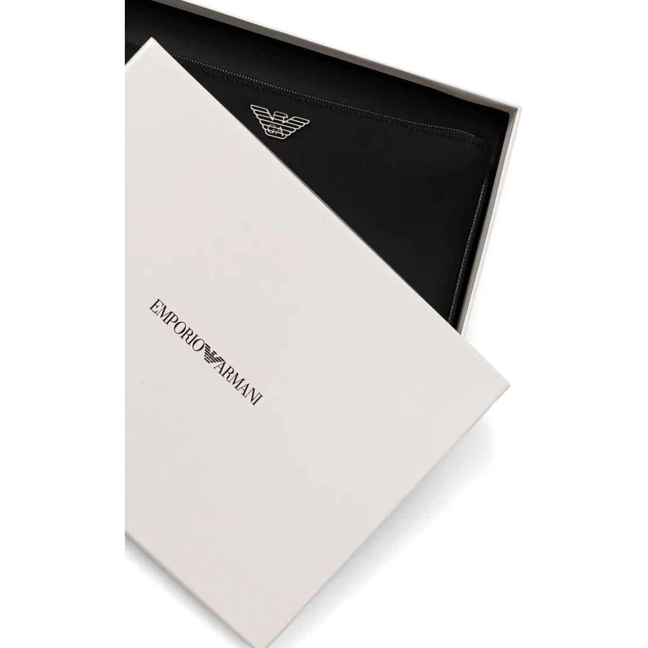 Emporio Armani Wallets Black Wallets Emporio Armani