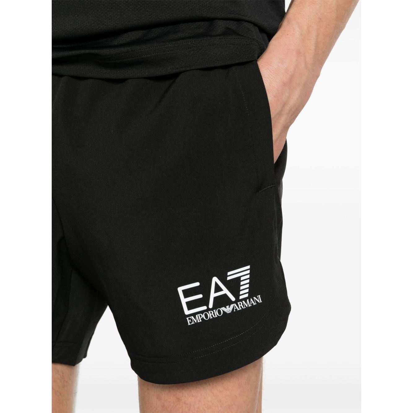 EA7 Shorts Black Short trousers EA7