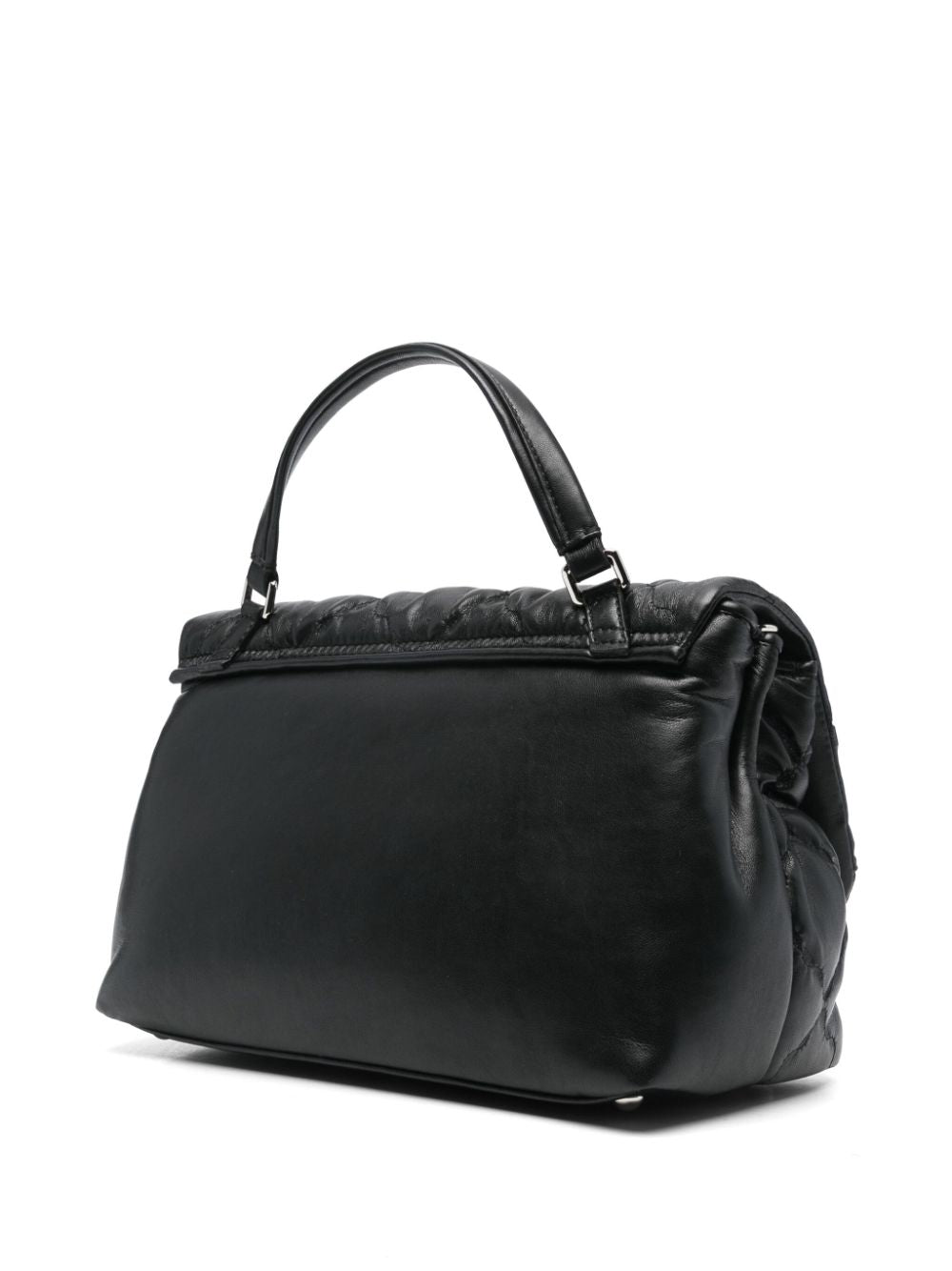 Zanellato black leather matelassé handbag Handbag Zanellato