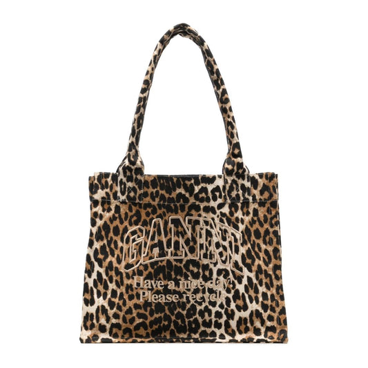 GANNI Bags.. Brown Shopper Ganni