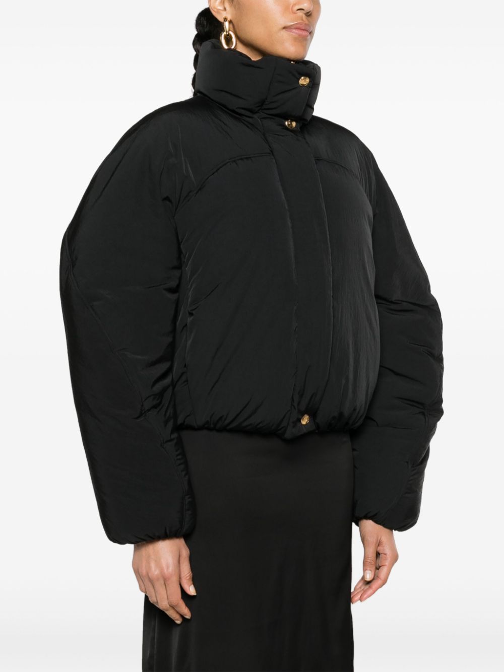 JACQUEMUS Coats Black Jackets JACQUEMUS