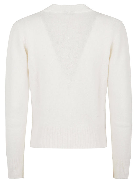 Base Sweaters White Topwear Base