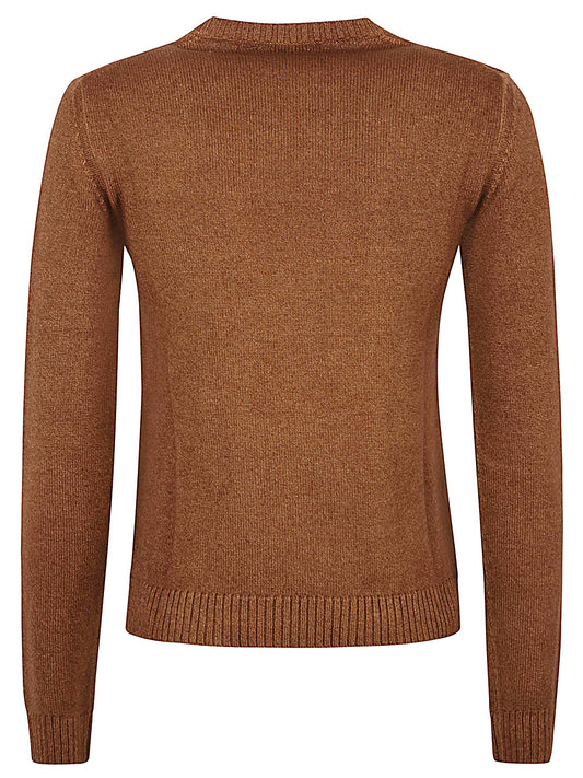 Base Sweaters Brown Topwear Base