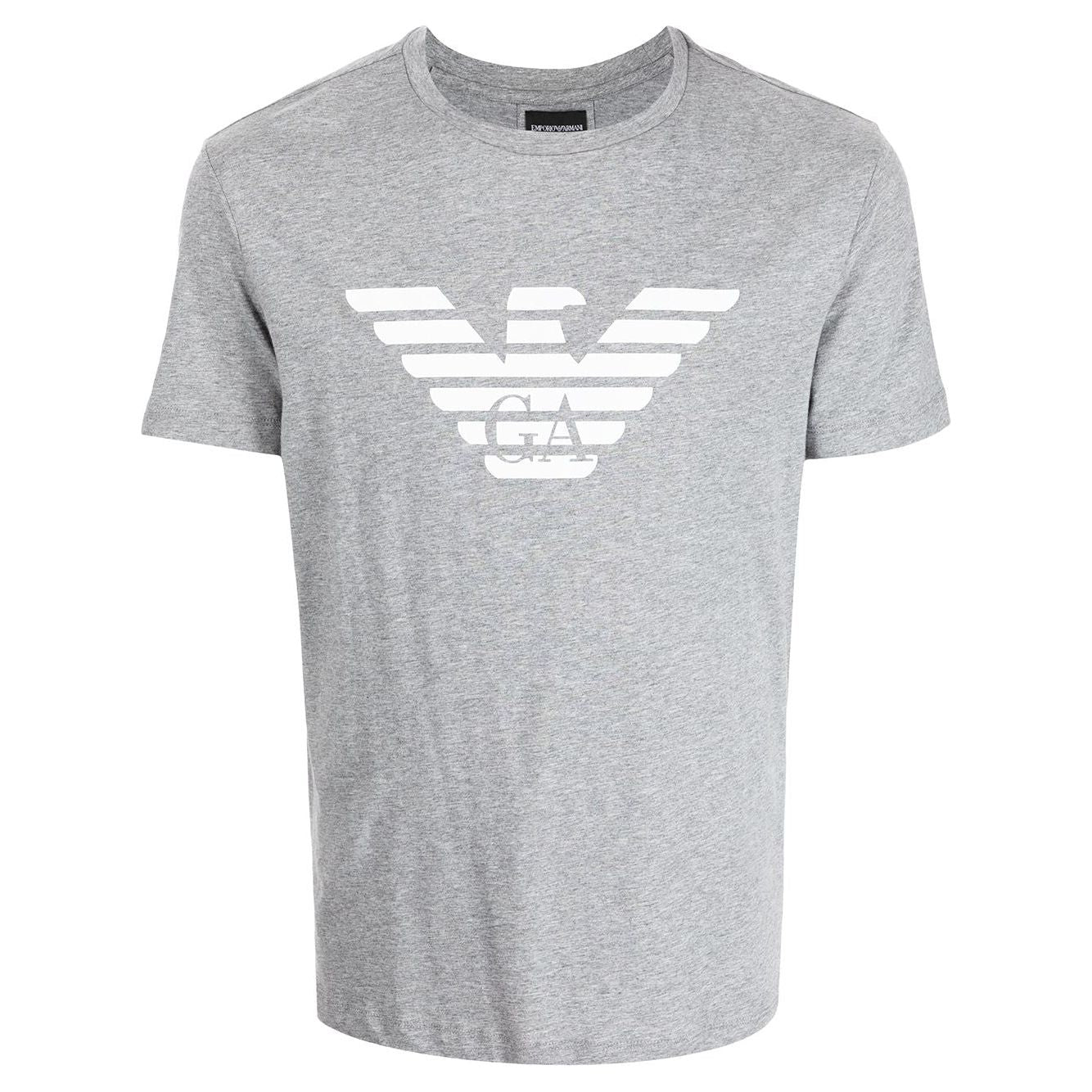 Emporio Armani T-shirts and Polos Grey Topwear Emporio Armani