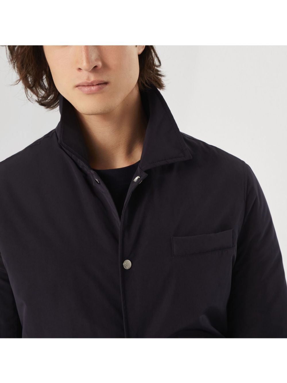 Brunello Cucinelli Jackets Blue Jackets Brunello Cucinelli