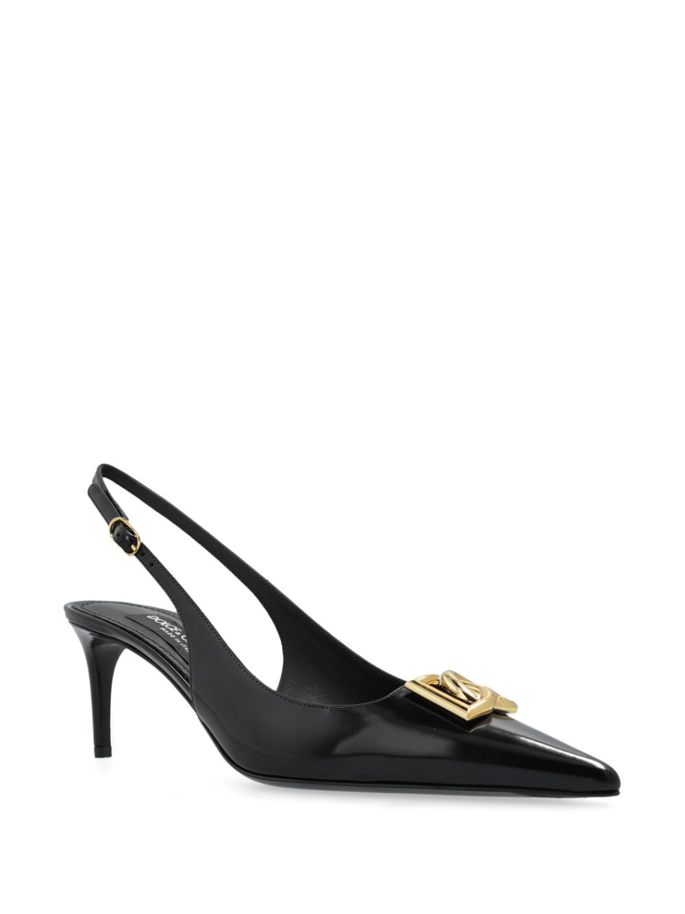 Dolce & Gabbana 60mm DG-logo slingback pumps