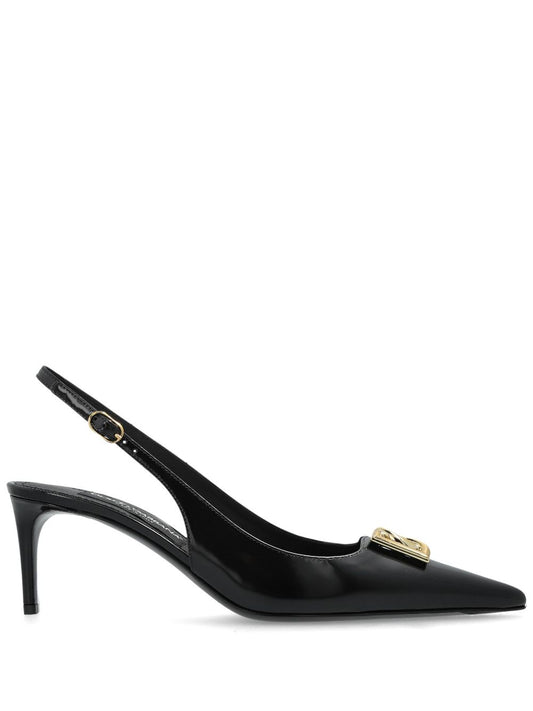 Dolce & Gabbana 60mm DG-logo slingback pumps