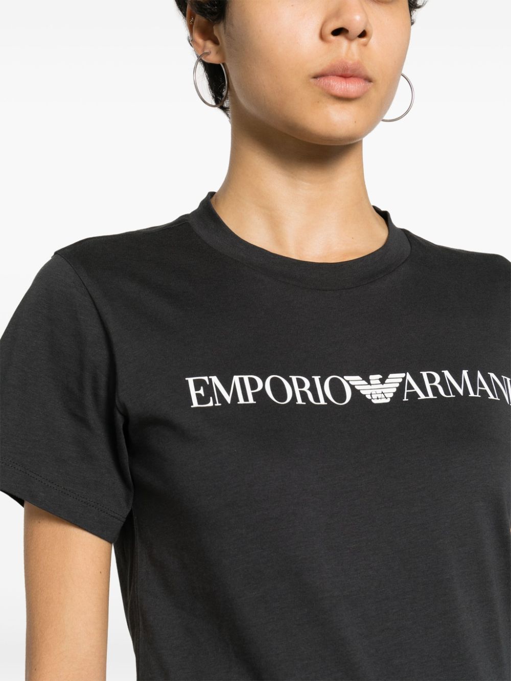 Emporio Armani cotton logo-print T-Shirt