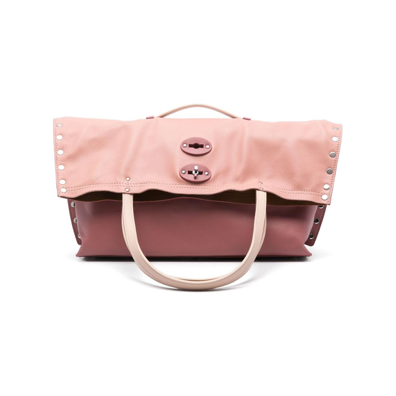 Zanellato A’ spasso leather Tote Bag Pink Handbag Zanellato