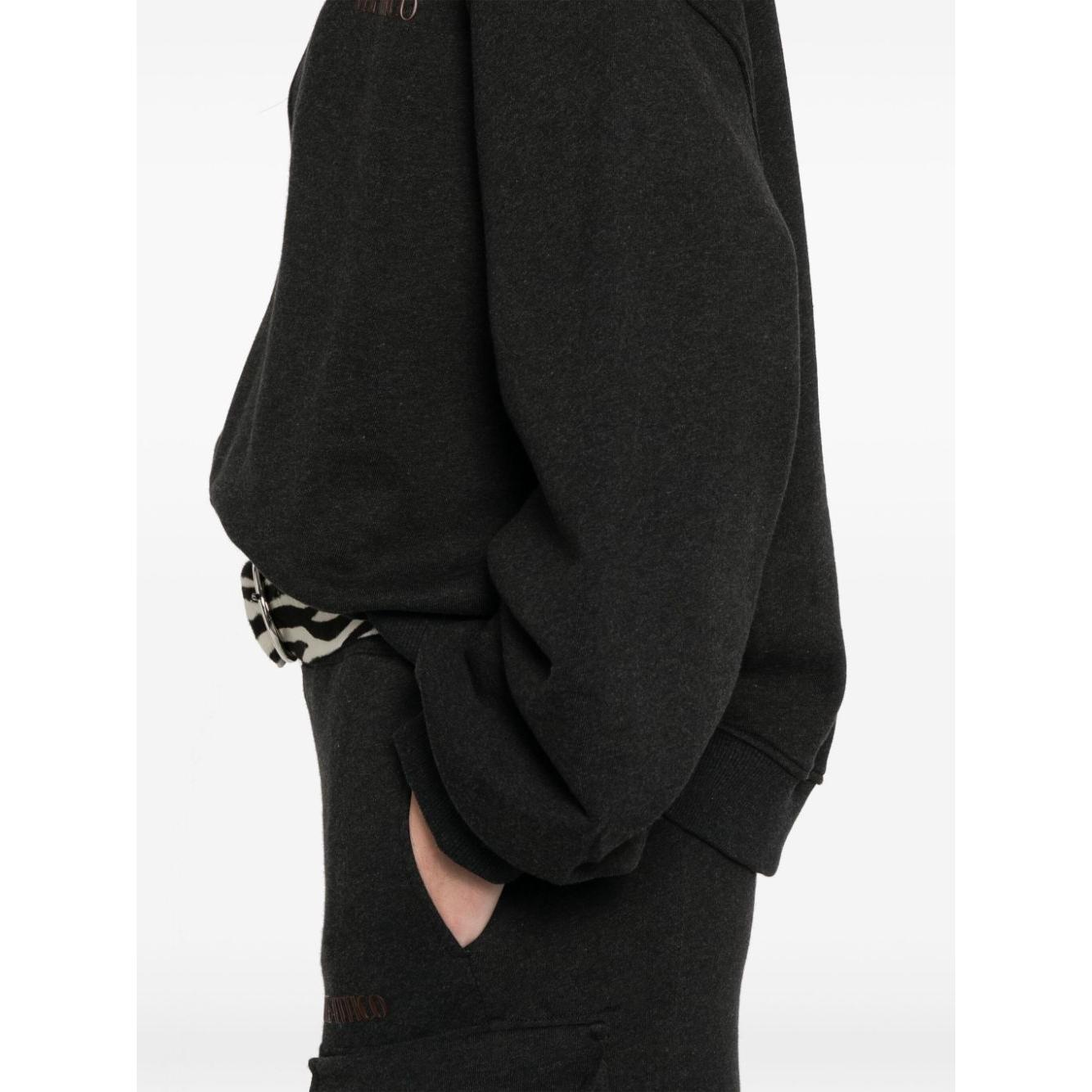 The Attico Sweaters Black Topwear The Attico