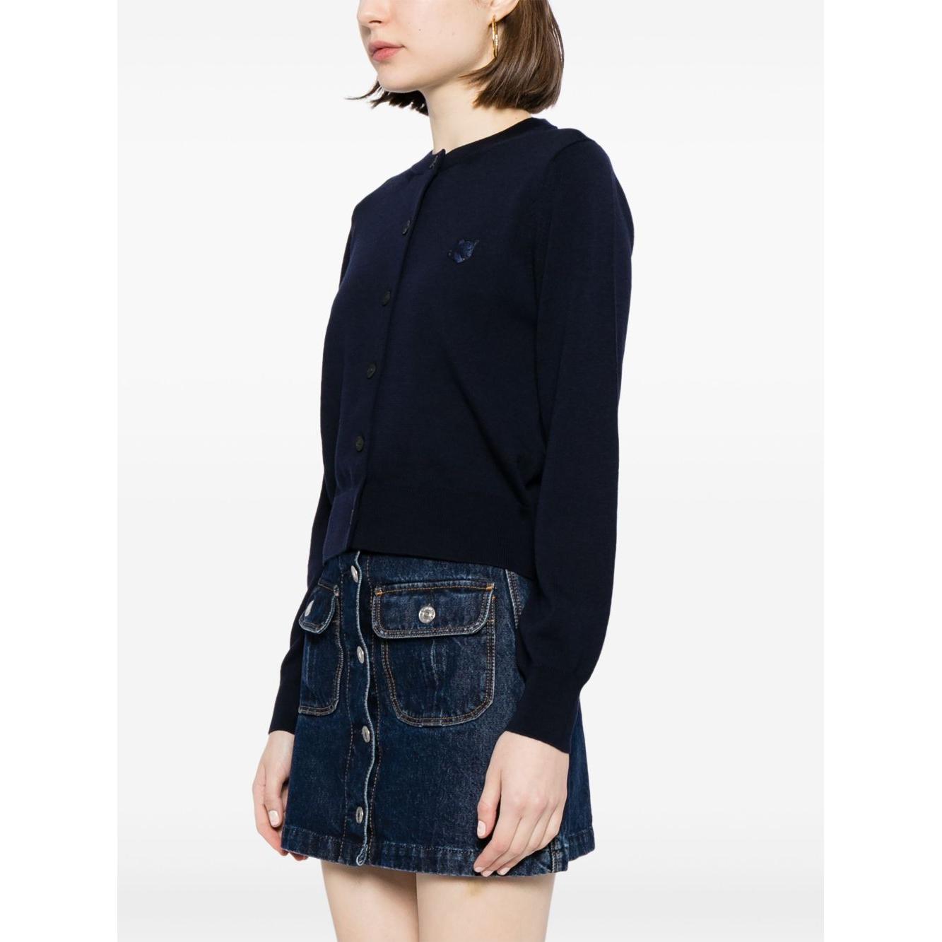 MAISON KITSUNE' Sweaters Blue Topwear Maison Kitsune