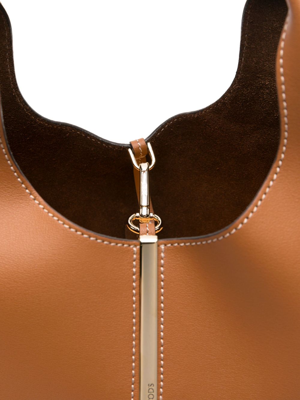 Tod's Bags.. Leather Brown Shopper Tod'S