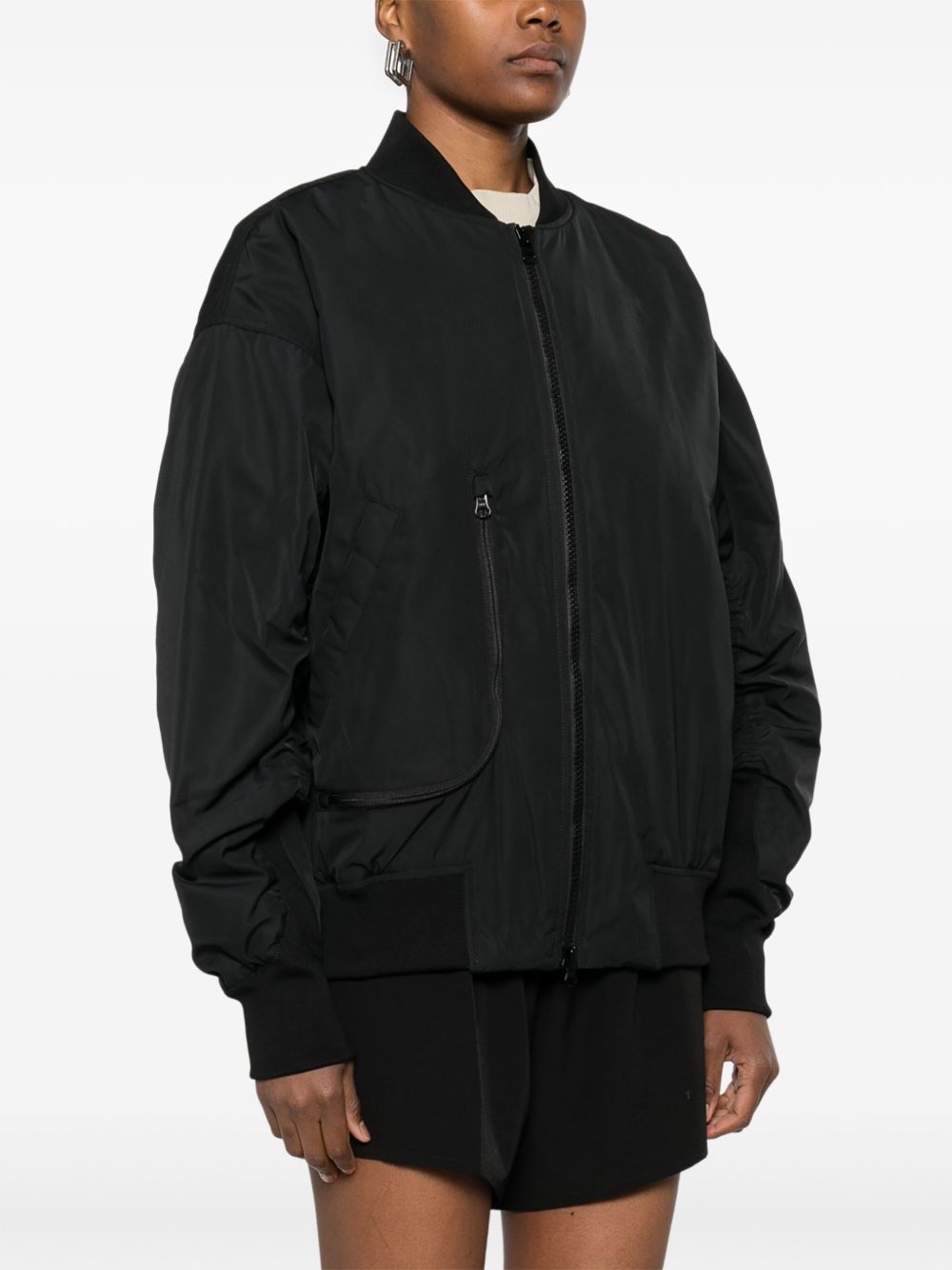 Adidas By Stella McCartney Coats Black Jackets Adidas By Stella McCartney