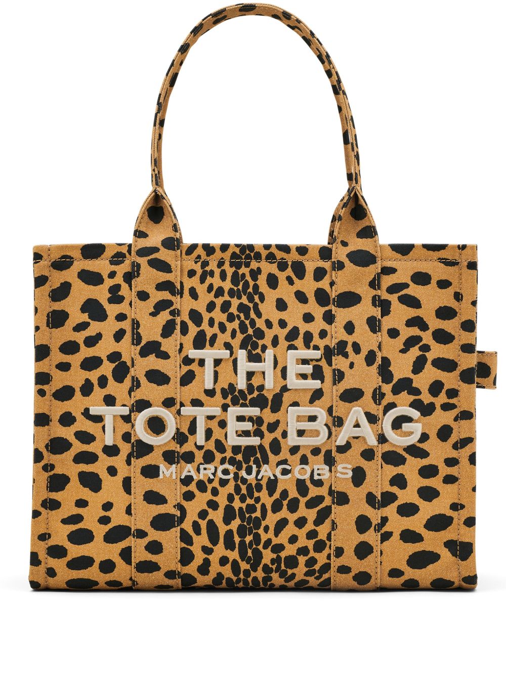 Marc Jacobs cotton canvas Leopard The Tote Bag Shopper Marc Jacobs