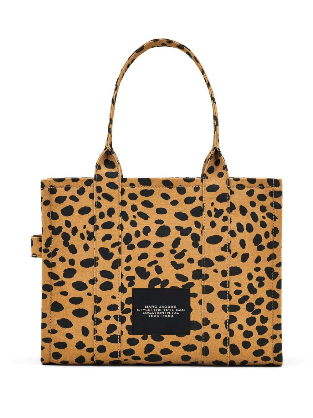 Marc Jacobs cotton canvas Leopard The Tote Bag Shopper Marc Jacobs