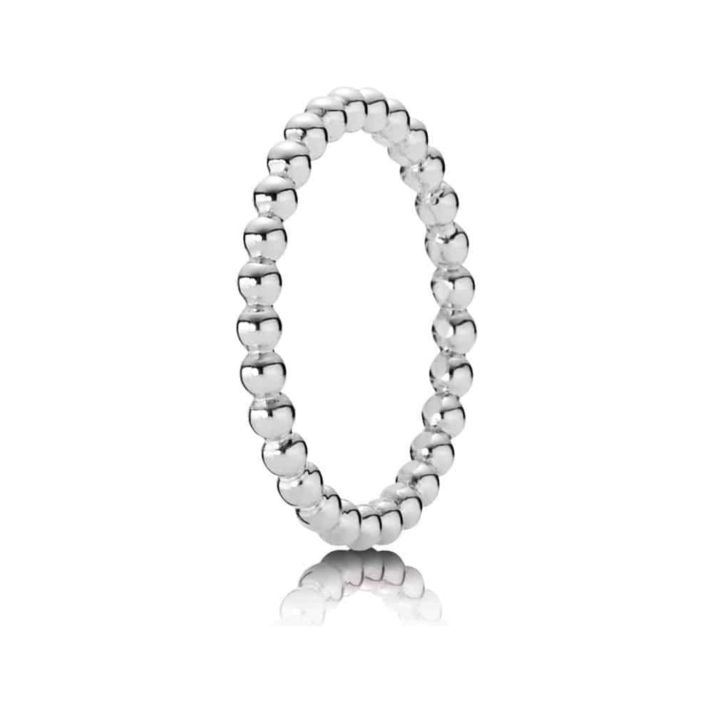 PANDORA JEWELS Mod. SILVER ING - Size 56 Ring PANDORA