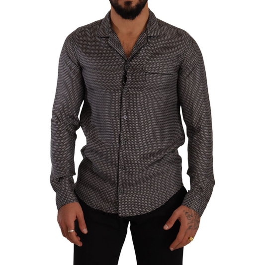 Dolce & Gabbana Elegant Silk Button Down Shirt Dolce & Gabbana