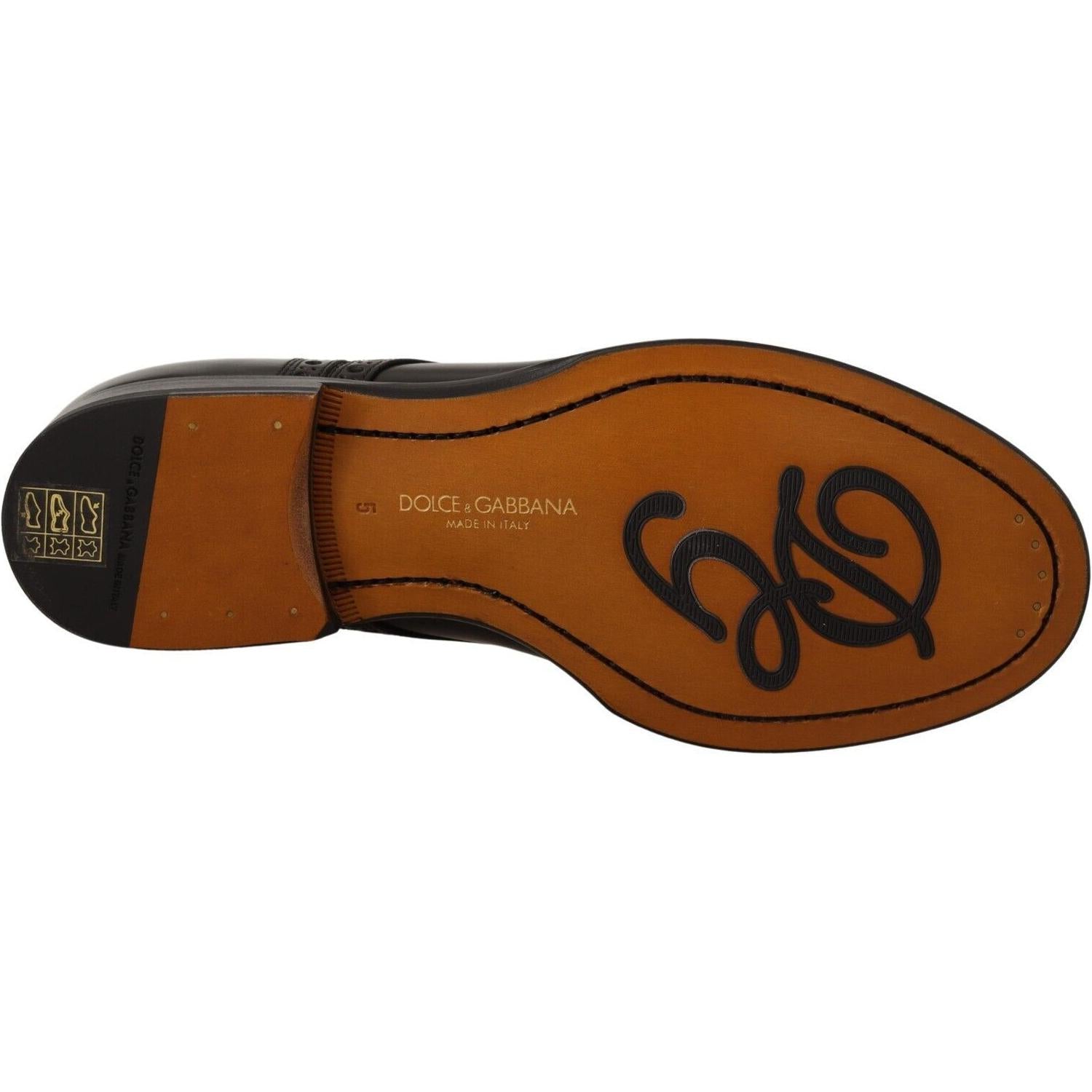 حذاء أكسفورد رسمي أنيق من دولتشي آند غابانا