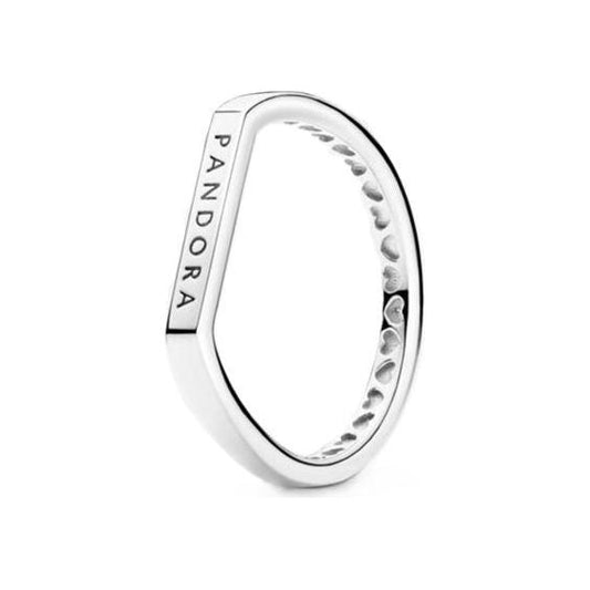 PANDORA JEWELS Mod. BAR STACKING - RING - Size 56 Ring PANDORA