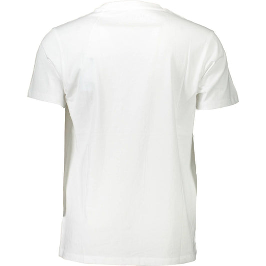 Guess Jeans White Cotton Men T-Shirt Guess Jeans