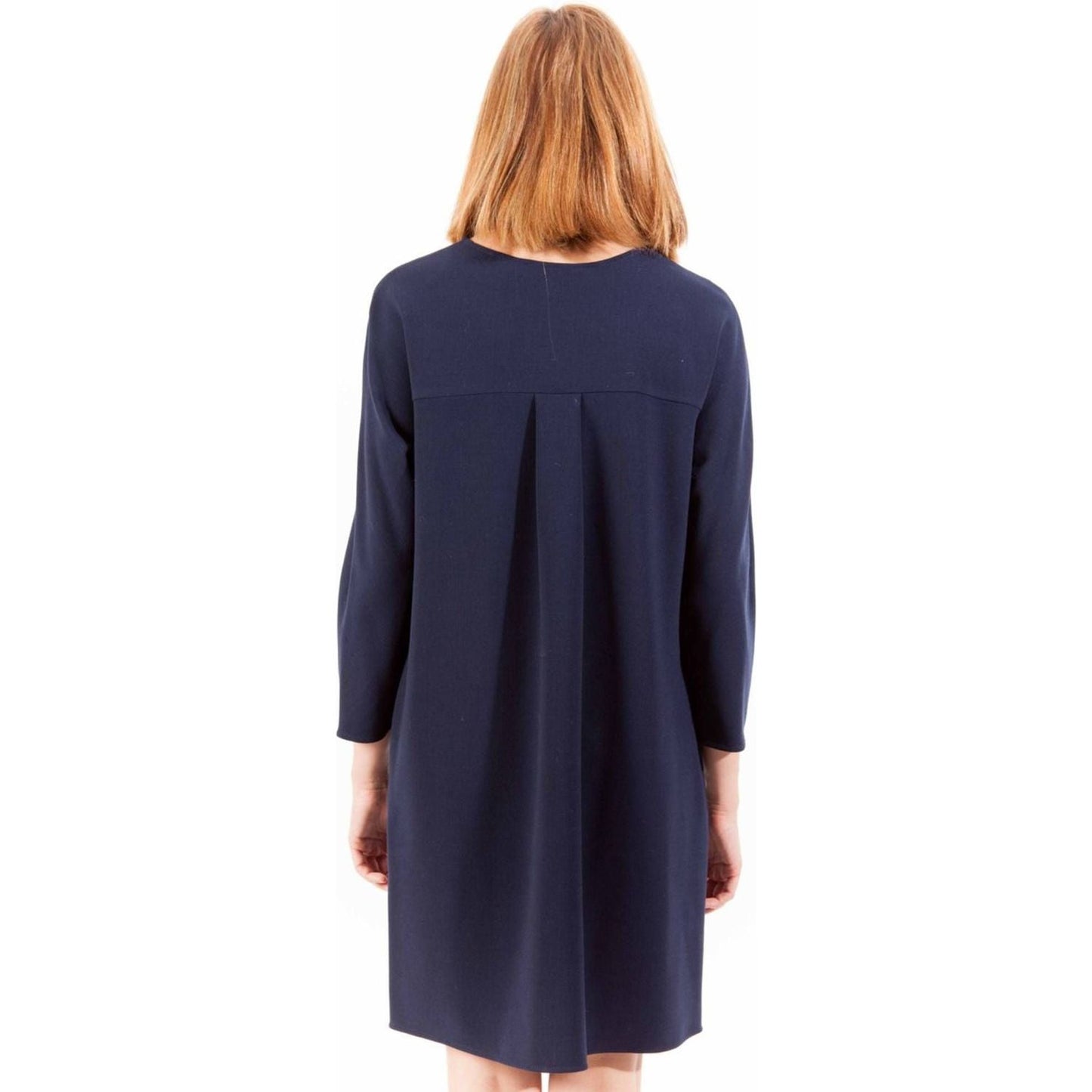 Gant Blue Wool Women Dress Gant