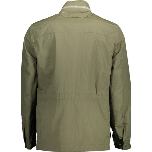 Gant Green Polyamide Men Jacket Gant