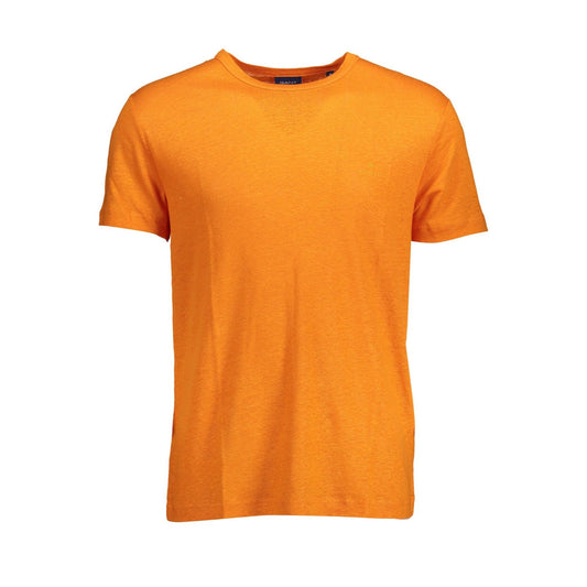 Gant Arancione Organic Cotton Men's T-Shirt 1728,67403481248,Clothing,Gant,L,Men,New with tags,Orange,S,T-Shirts - Clothing,T-Shirts - T-Shirts - Clothing,XL,XXL