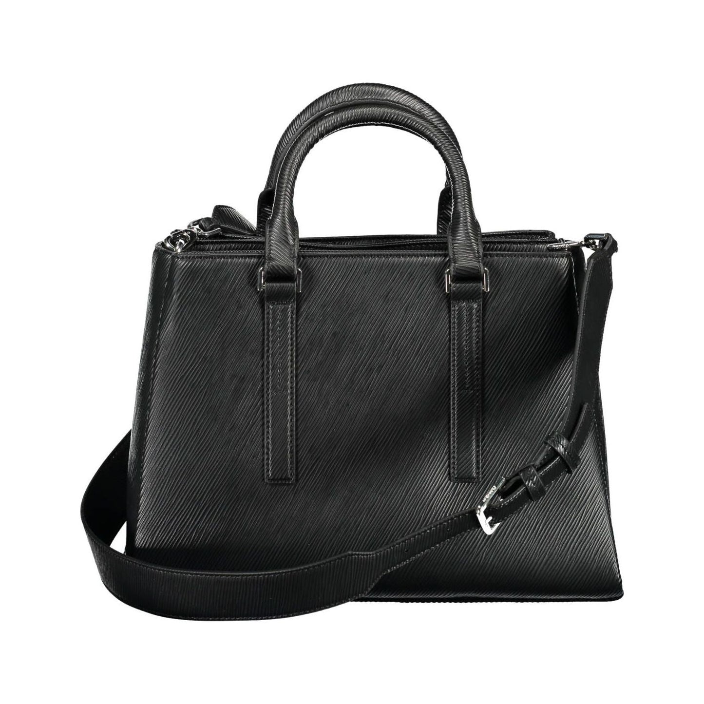 Calvin Klein Black Polyester Women Handbag Calvin Klein