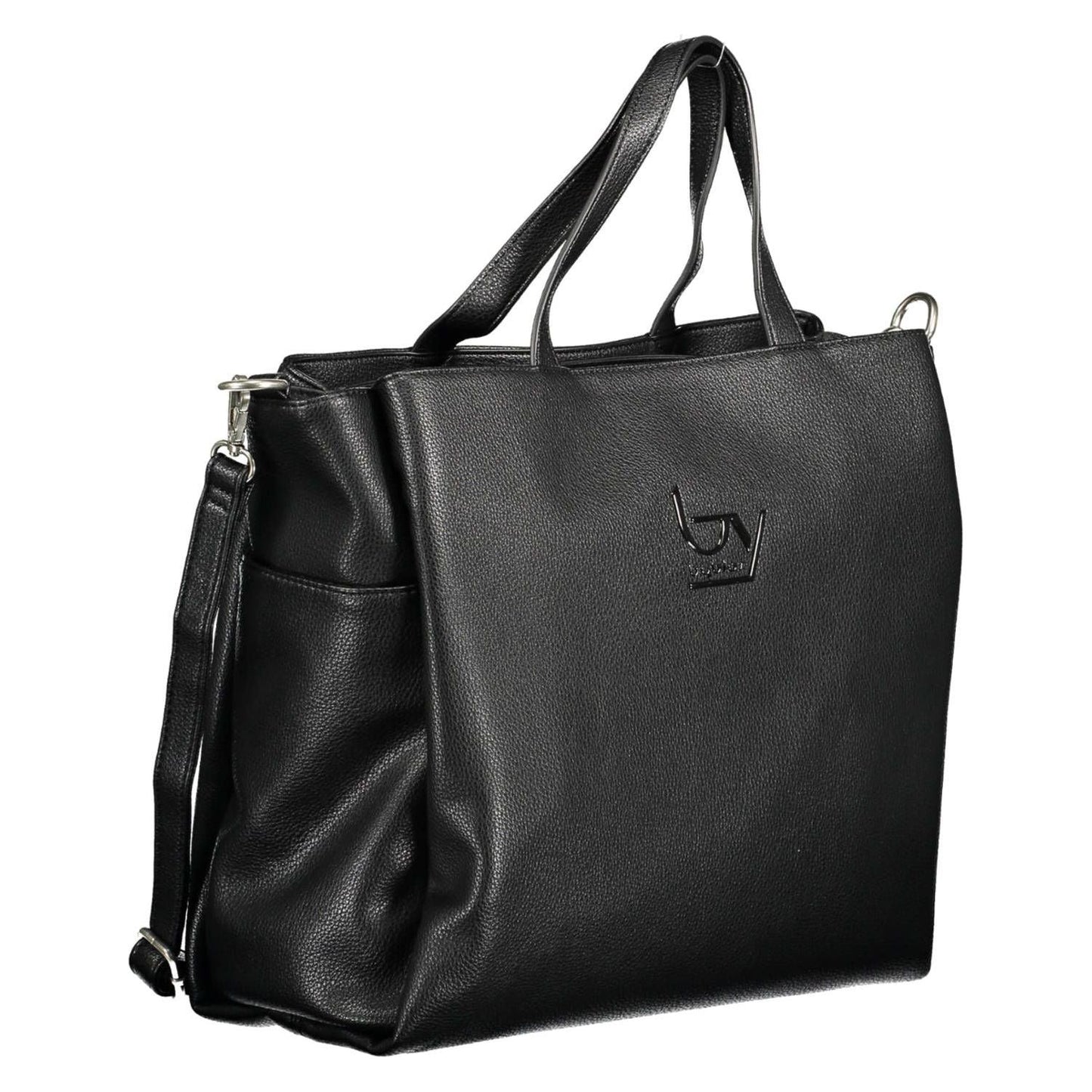 BYBLOS Black Polyethylene Women Handbag BYBLOS