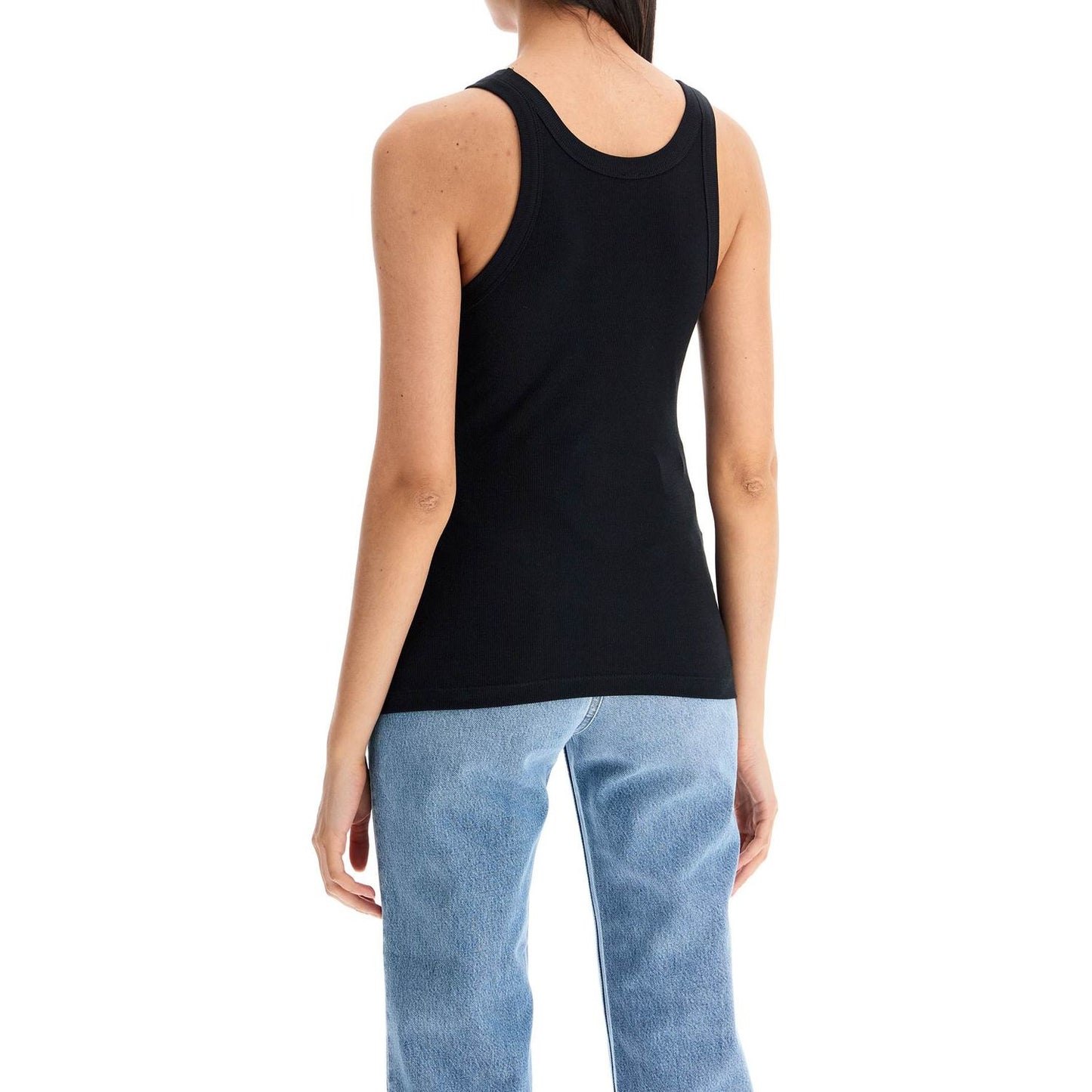 Toteme curved rib tank top Topwear Toteme