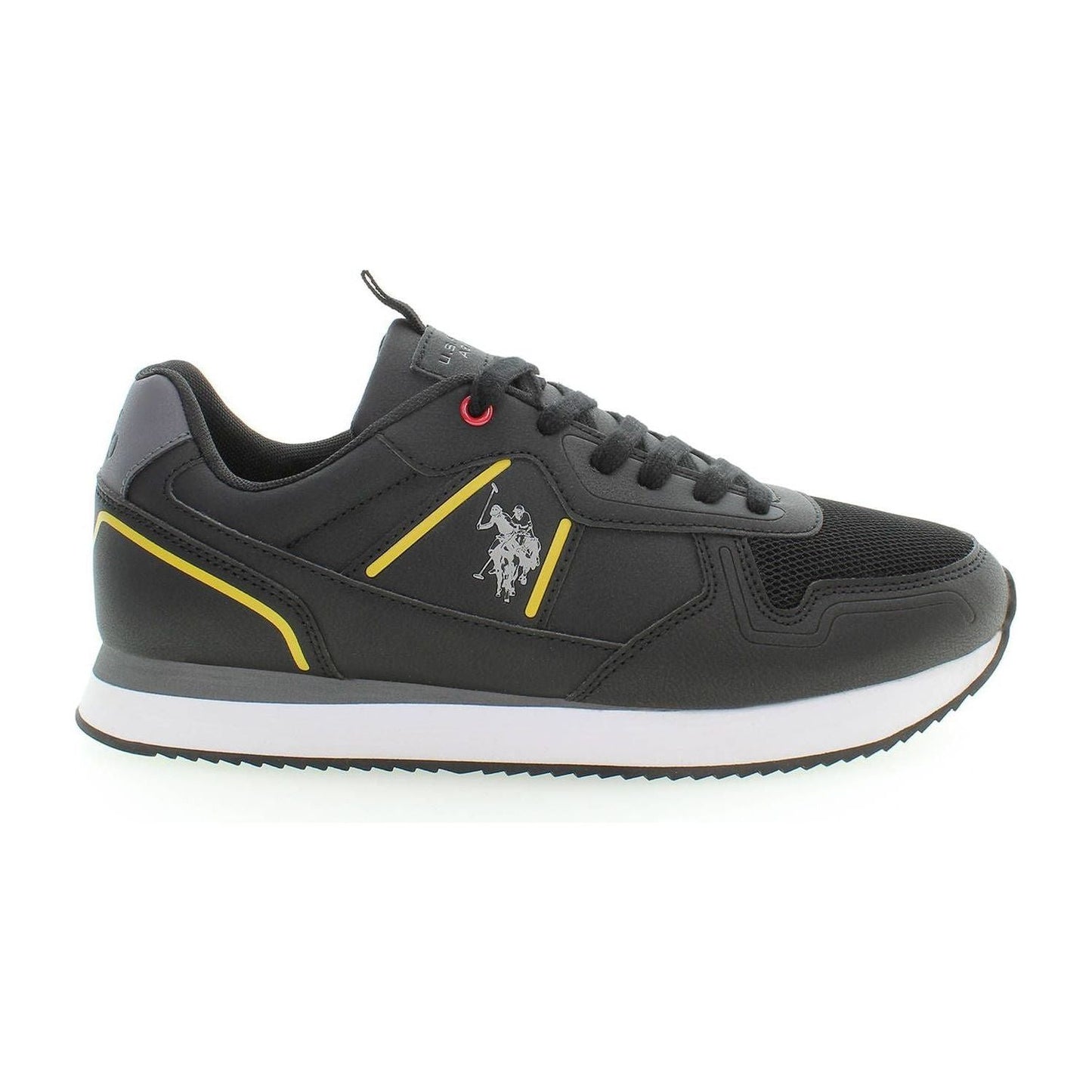 U.S. POLO ASSN. Black Polyester Men Sneaker U.S. POLO ASSN.