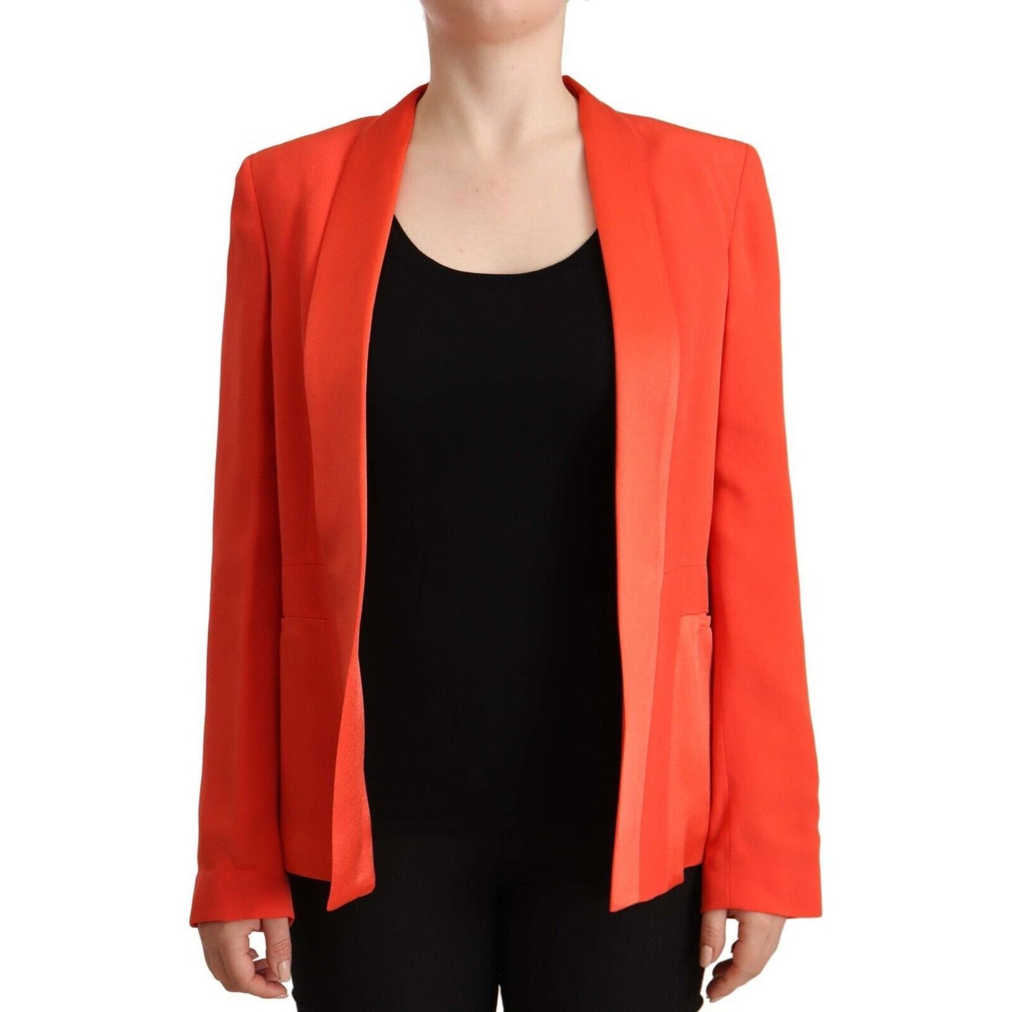 CO|TE Elegant Orange Overcoat Long Sleeves Jacket CO|TE