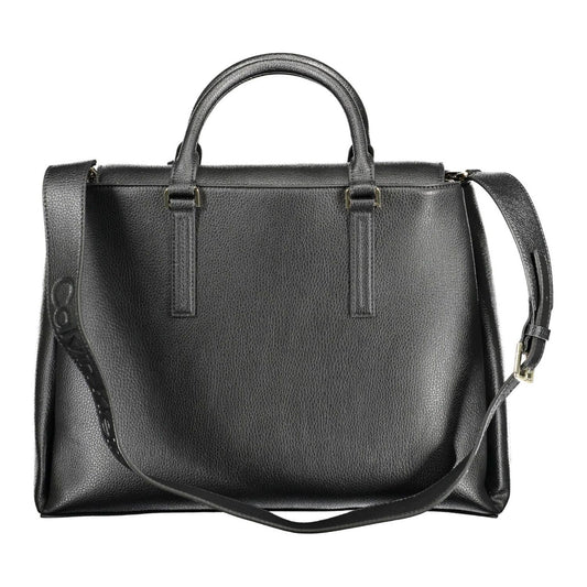 Calvin Klein Black Polyester Women Handbag Calvin Klein