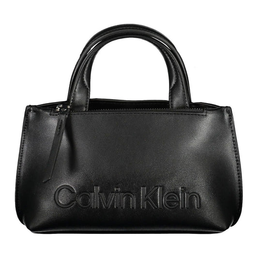 Calvin Klein Black Polyester Women Handbag Calvin Klein