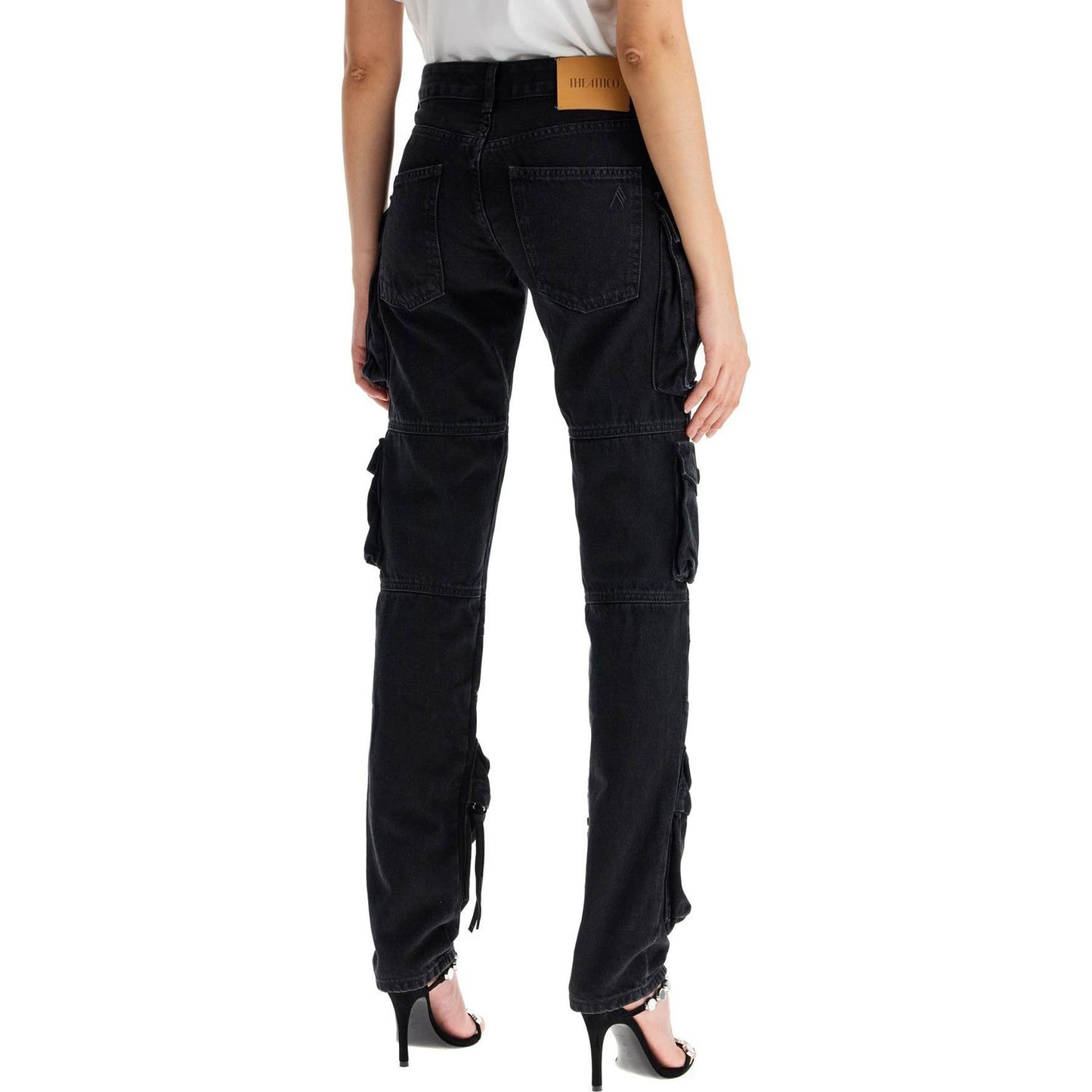 The Attico essie flared cargo pants Jeans The Attico