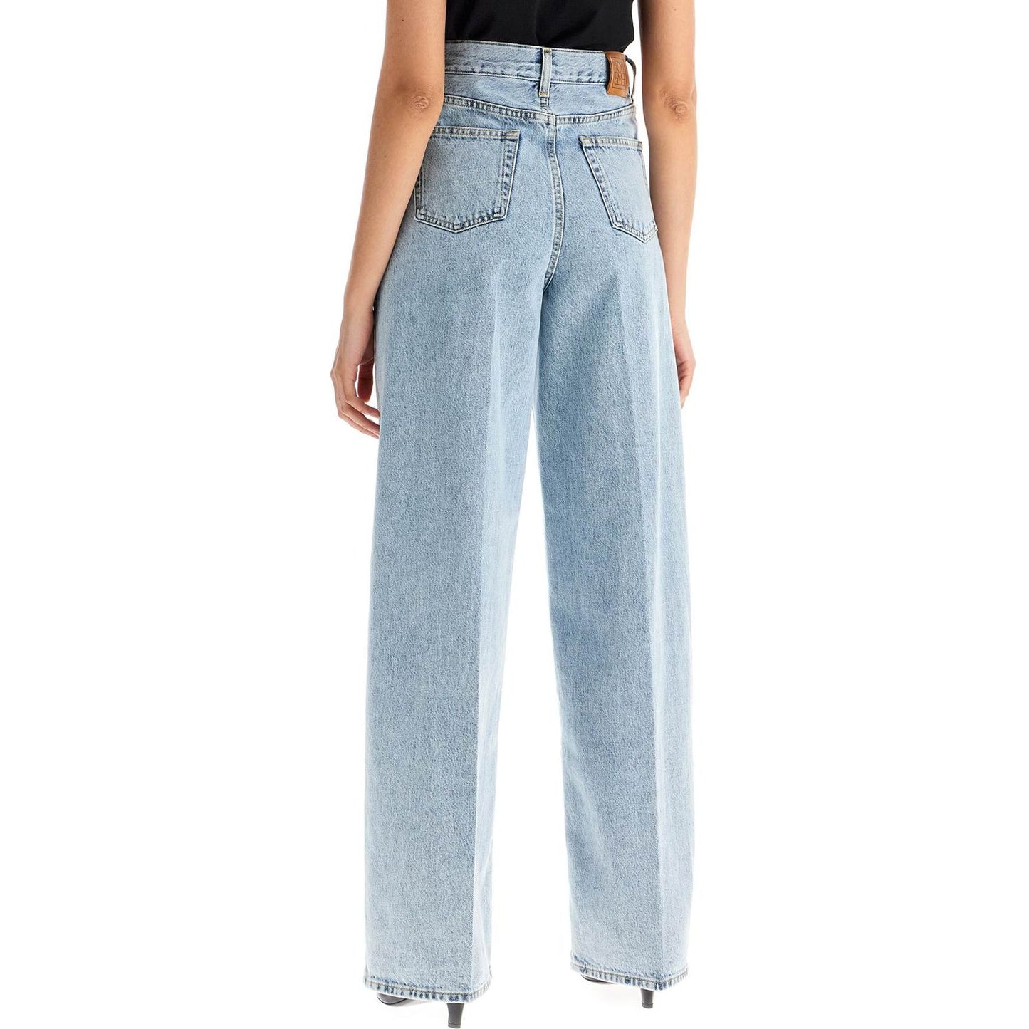 Toteme wide leg jeans in organic cotton Jeans Toteme