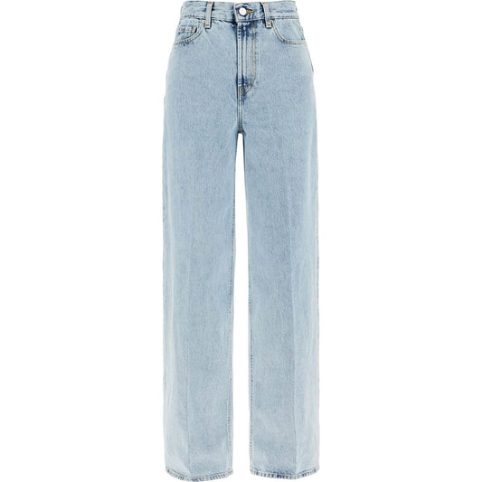 Toteme wide leg jeans in organic cotton