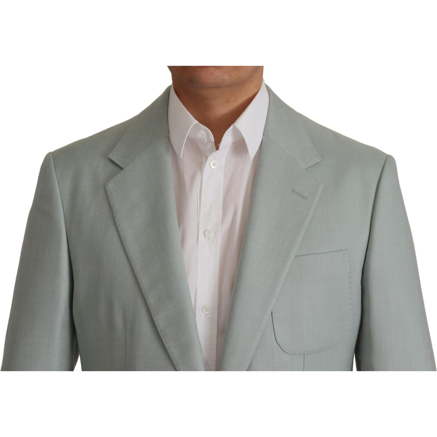 Dolce & Gabbana Elegant Slim Fit Cashmere Silk Blazer Jacket Dolce & Gabbana